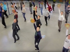 Ансамбль танцю імені Павла Вірського взяв участь у флешмобі