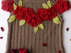 Майстер-клас із в’язання гачком об'ємних 3D-квітів від Тані Зосімової.