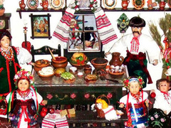 Виставка лялькових композицій «Українське Різдво в Лаврі»