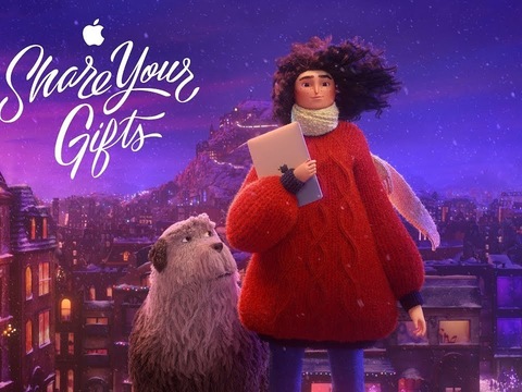 «Діліться вашим даром». Apple випустила новий різдвяний ролик