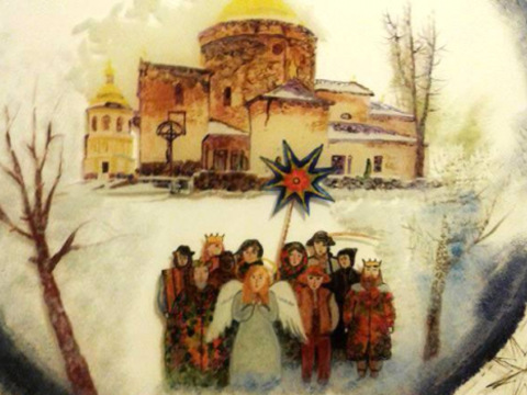 Художня виставка «Живопис на склі»