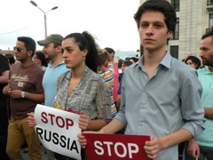 В Грузії пройшла акція «Stop Russia!»