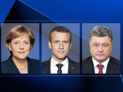 Названа дата і місце зустрічі Порошенка, Меркель і Макрона
