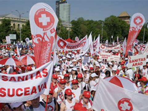 Протести у Румунії: медики вимагають більшої зарплати
