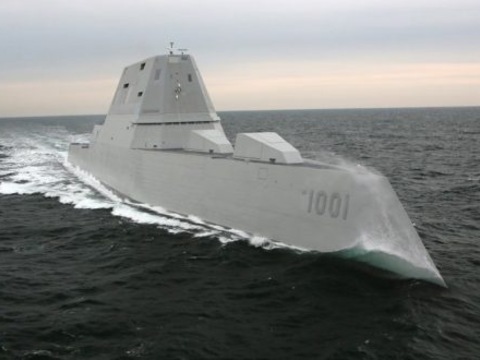 У США спустили на воду другий есмінець класу Zumwalt