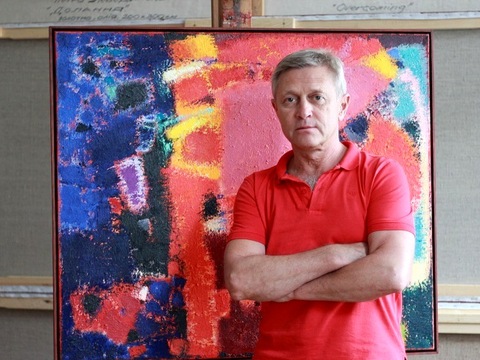 Всесвітньо відомий український абстракціоніст Петро Лебединець покаже свої роботи у Києві