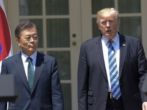 Трамп проведе зустріч із главою Південної Кореї напередодні спілкування з Кім Чен Ином