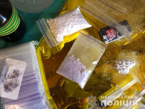 Поліція Київщини ліквідувала нарколабораторію з виготовлення амфетаміну