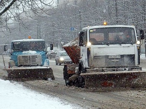 За прибиранням Києва від снігу стежать по комп’ютеру