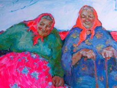 Персональна виставка живопису Юлії Левицької «БАБУСІ»