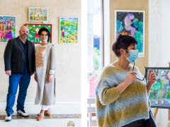 Відкриття виставки дитячих малюнків до Міжнародного дня захисту дітей