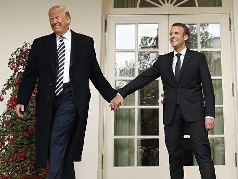 Трамп і Макрон поговорили про саміт НАТО