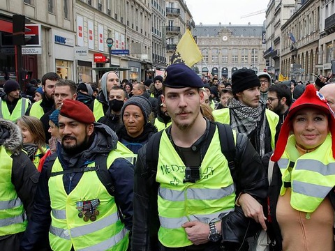 У Франції оголосили кількість засуджених «жовтих жилетів» з початку протестів